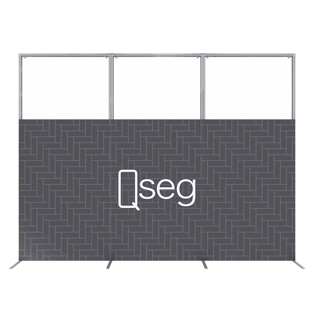 9.84 x 7.4 ft. QSEG — Graphic Package / Printed with 28in Clear Window